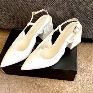 ASOS Design Sydney slingback mid heels